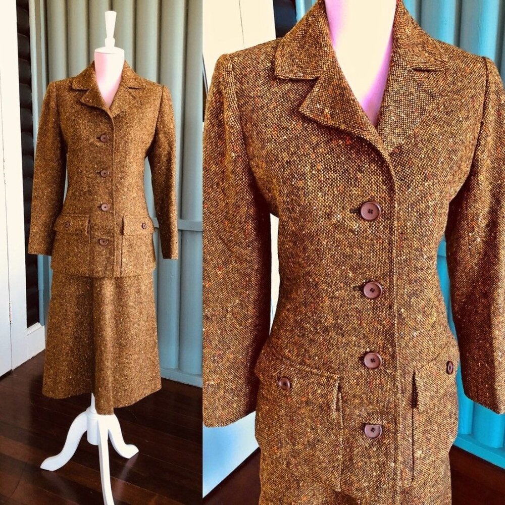Nina Ricci Dress, Womens Suit, Wool Suit, Haute Couture | Small